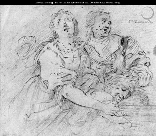Judith with the Head of Holofernes - Orazio De Ferrari