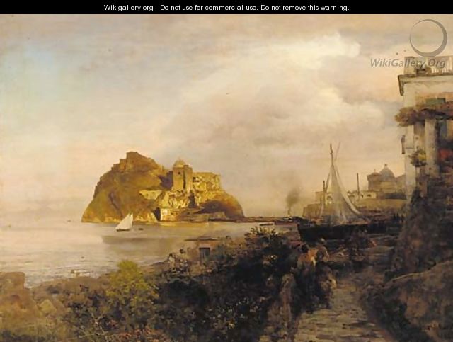 The bay of Naples 2 - Oswald Achenbach