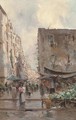 A Neapolitan market - Oscar Ricciardi