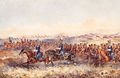The Charge of the 9th Royal Lancers - Orlando Norie