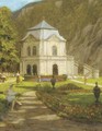 Paviljoen te Echternach summer in the park, Luxembourg - Nicolaas Van Der Waay