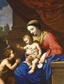 The Virgin and Child with Saint John the Baptist - Nicolas Mignard