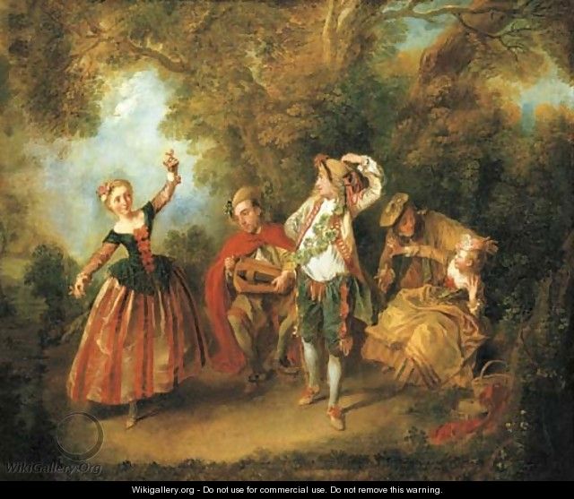 Le Menuet - Nicolas Lancret