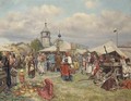 Russian fair - Nikolai Karlovich Grandkovskii