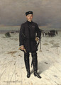 Portrait of a Russian volunteer - Nikolai Dmitrievich Dmitriev-Orenburgsky
