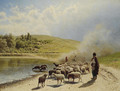Tending the flock - Nikolai Aleksandrovich Sergeev