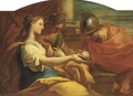 Ariadne And Theseus - Nicolo Bambini