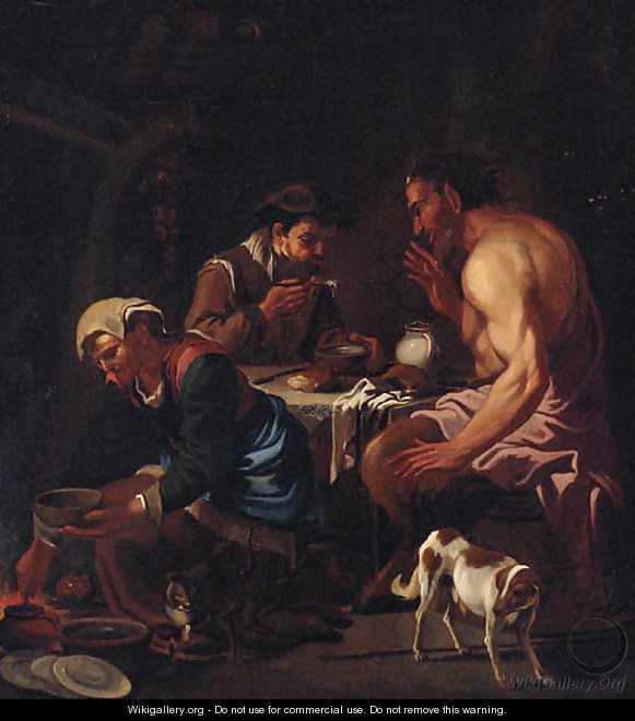 The satyr and the peasant - North-Italian School