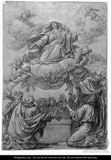 The Assumption of the Virgin - Noel Coypel