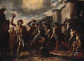 The Stoning of Saint Stephen - Neapolitan School