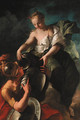 Venus presenting arms to Aeneas - Nicola Grassi