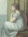 Jonge vrouw in Empiretoilet portrait of a young lady - Nicolaas Van Der Waay