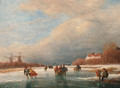 Winter leisure - Nicolaas Johannes Roosenboom