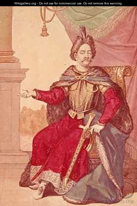 John III Sobieski - Robert Bonnart