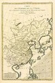 The Chinese Empire, Chinese Tartary and the Kingdom of Korea, with the Islands of Japan - Charles Marie Rigobert Bonne
