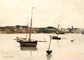 St. Servan Harbour - Edward Darley Boit