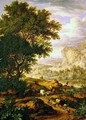 Landscape with livestock - Boudewyns