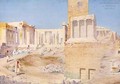 The Acropolis at Athens - Gustave Bougerel