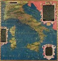 Map of Sixteenth Century Italy - Egnazio Stefano and Danti Bonsignori