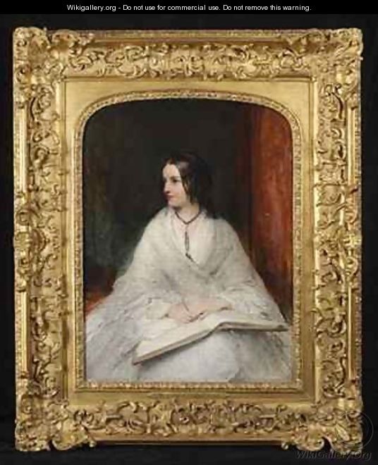 Portrait of Jane Fortescue Seymour, Mrs Coleridge - William Boxall