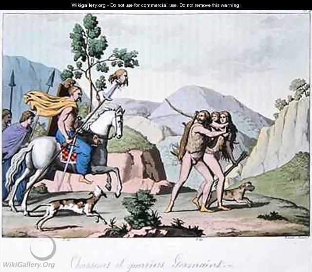 Germanic hunters and warriors - G. and Raineri, Vittorio Bramatti