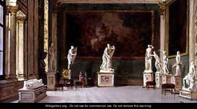 Sculpture Gallery at the Pitti Palace, Florence - Antoinetta Brandeis