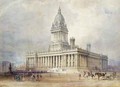 Design for Leeds Town Hall - Cuthbert Brodrick