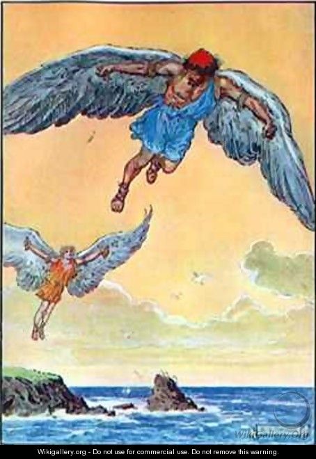 Daedalus and Icarus - Charles Edmund Brock