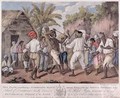 A Cudgelling Match between English and French Negroes on the Island of Dominica - Agostino Brunias