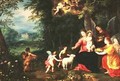 Madonna and Child with Angels - Jan & Balen, Hendrik van Brueghel