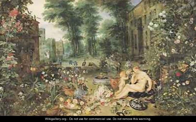 The Sense of Smell - Jan & Rubens, P.P. Brueghel
