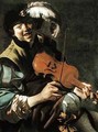 A Boy Violinist - Hendrick Ter Brugghen