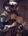 A Boy Playing the Violin - Hendrick Ter Brugghen