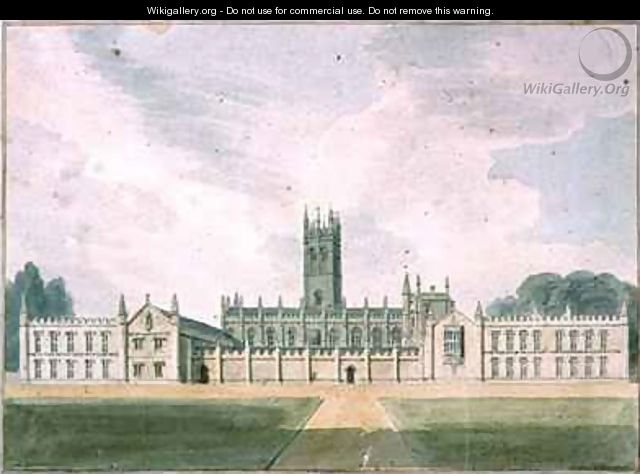 Magdalen College, Oxford - John Buckler