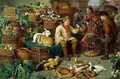 Market Scene - Henry Charles Bryant