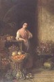 A Young Fruit Seller - Henry Charles Bryant