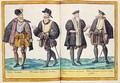 Sixteenth century costumes from 'Omnium Poene Gentium Imagines' 16 - Abraham de Bruyn