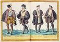 Sixteenth century costumes from 