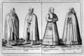 Sixteenth century Jewish clothing from 'Omnium Poene Gentium Imagines' - Abraham de Bruyn