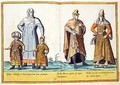 Sixteenth century costumes from 'Omnium Poene Gentium Imagines' 3 - Abraham de Bruyn