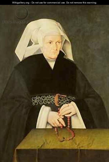 Portrait of a Woman - Bartholomaeus, the Elder Bruyn