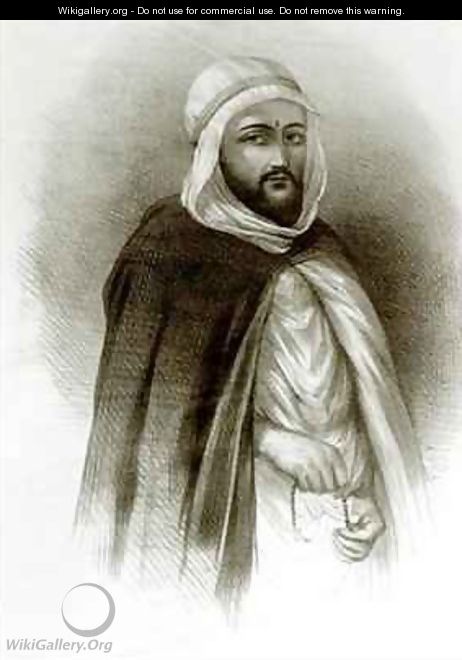 Portrait of Abd-El-Kader - Auguste Bry
