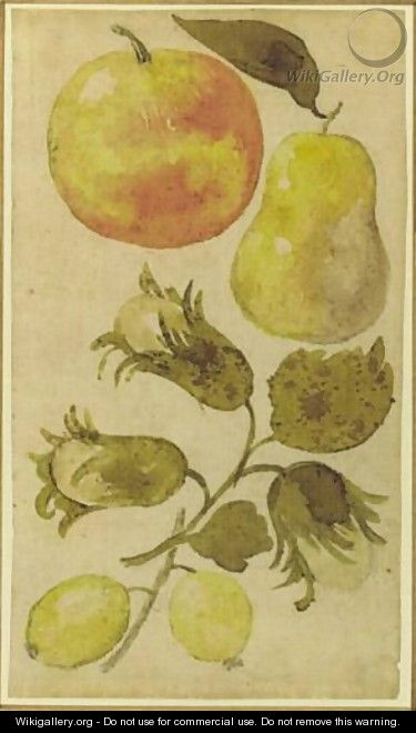 An Apple, Pear And Lemons A Study - French School