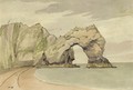 Durdle Door The Great Nature Rock Arch Near Lulworth - (after) George Cumberland