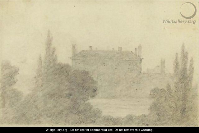 House At East Bergholt, A Possible View Of John Constable