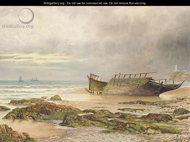 Cullercoats bay, Northumberland - Bernard Benedict Hemy