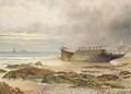 Cullercoats bay, Northumberland - Bernard Benedict Hemy