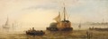 Hay barge - William Adolphus Knell