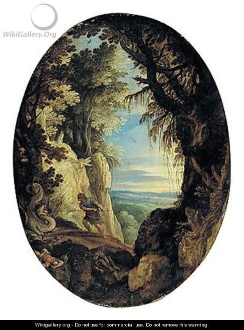 Cadmus and the dragon - Paul Bril