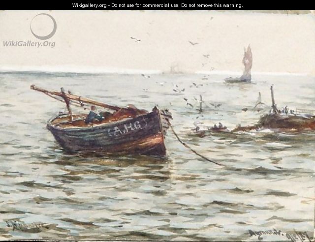 Fishing boat at anchor - James MacMaster